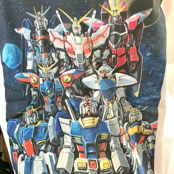 Uniqlo Mobile Suit GUNDAM 45th Anniversary UT Graphic T-Shirt in White - Picture 10 of 14